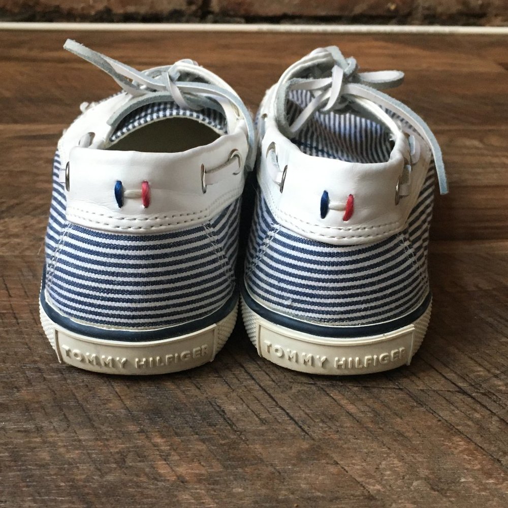 Tommy Hilfiger Striped Boat Shoes